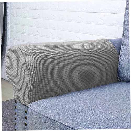 BESPORTBLE Chair Arm Protectors 2pcs Light Grey
