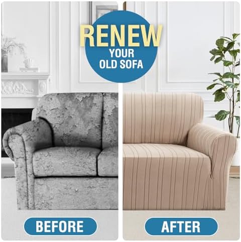 HVERSAILTEX High Stretch Sofa Slipcover 1-Piece