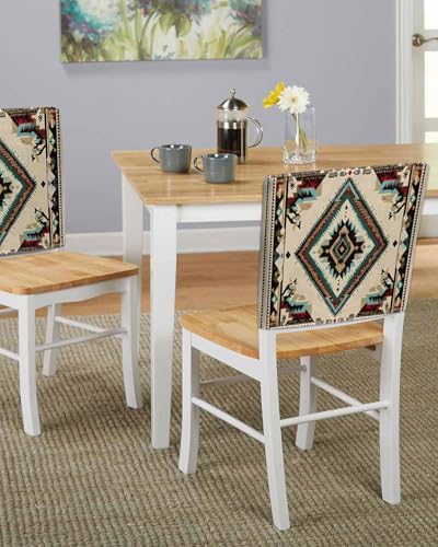 Shine-Home Southwestern Dining Chair Covers 4 Pack