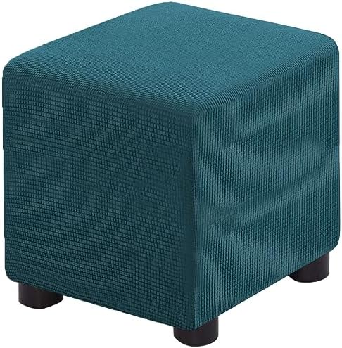 Bifaunvogel Small Peacock Blue Ottoman Slipcover