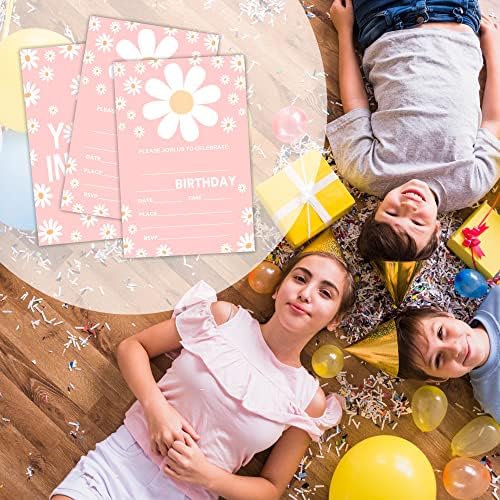 Utaqer Birthday Invitation Cards 4x6 Set of 20 With Envelopes