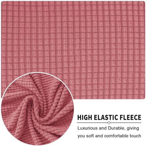 ZHUIYUAN Stretch Ottoman Cover Square and Rectangular