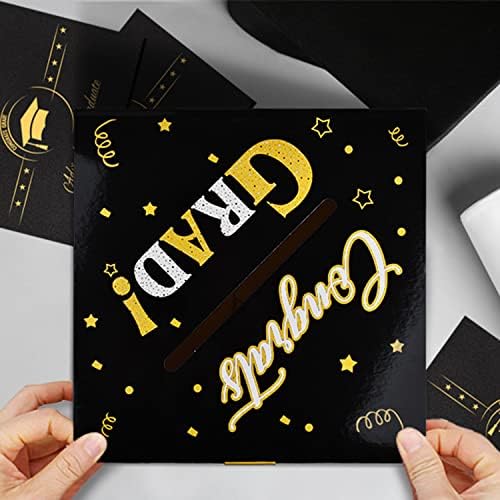 Gatherfun Graduation Card Box for Party Favors Decorations
