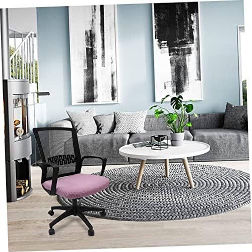 STOBAZA Elegant Office Chair Protector Stretchy Decorative Seat Cover