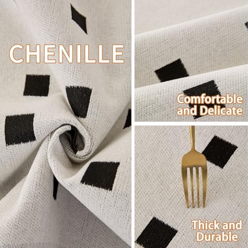 Boho Chenille Sofa Cover with Anti-Slip and Waterproof Design