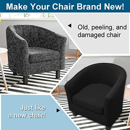WOMACO 2 Piece Club Chair Slipcover with Cushion
