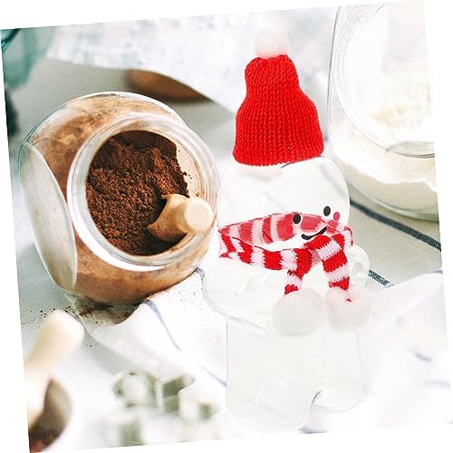 5 Sets Gingerbread Jars Creative Christmas Cookie Containers Storage Jars Festive Design