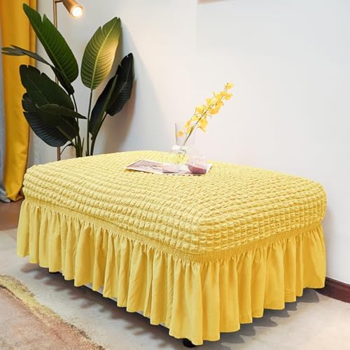 Vapor Fitness Ottoman Cover Yellow