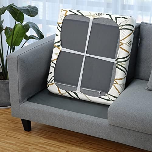 Fuloon Sofa Cushion Covers 3 PCS Green