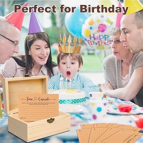 Time Capsule Box for 1st Birthday Memories