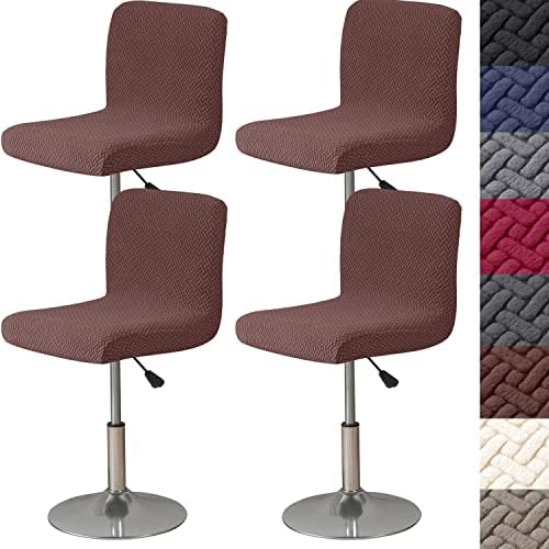 Stylish Bar Stool Covers with Backs 4 Pack