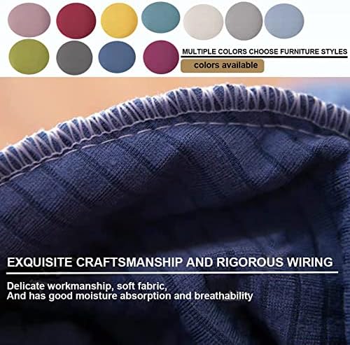 Elastic Bottom Square Slip Covers for Club Chairs