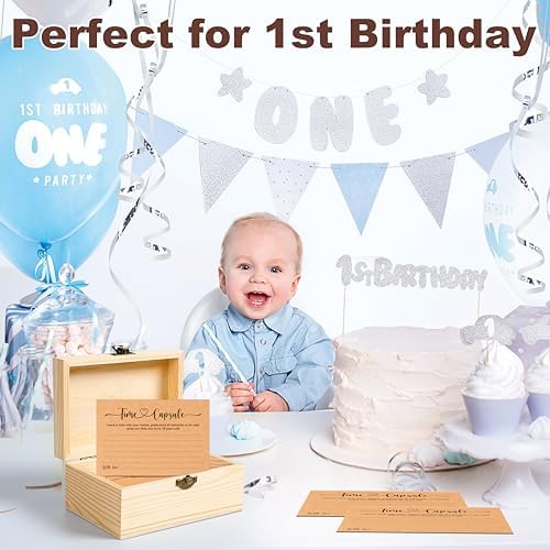 Time Capsule Box for 1st Birthday Memories