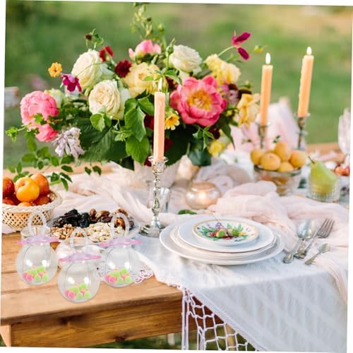 Baby Shower Candy Box 20pcs Pacifier Shape Clear Containers