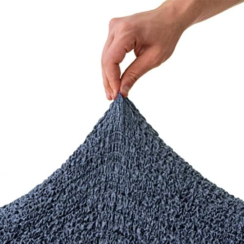 PAULATO BY GAICO Ottoman Slipcover - Vittoria Blue