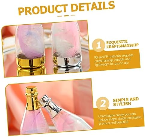 24Pcs Elegant Candy Containers for Weddings and Parties