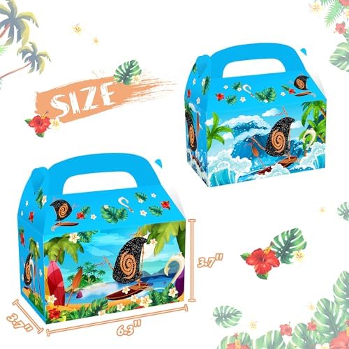 JeVenis 12 Pc Moana Party Treat Box Set