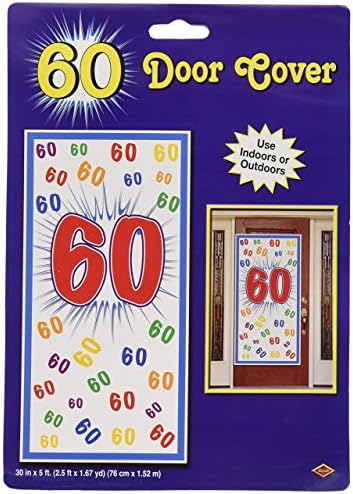 Beistle 60 Door Cover for Birthday Parties