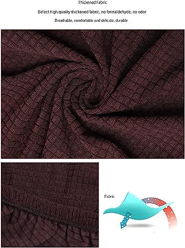 LUXRUB Stretch Square Sofa Covers for Club Chairs