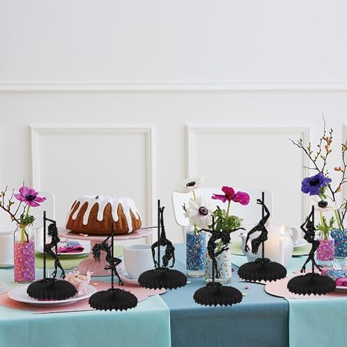 6 PCS Honeycomb Table Centerpiece for Pole Dance Party