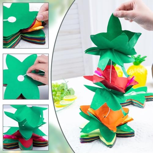 FUTUREPLUSX 6PCS Tropical Garland Decorations for Summer Parties