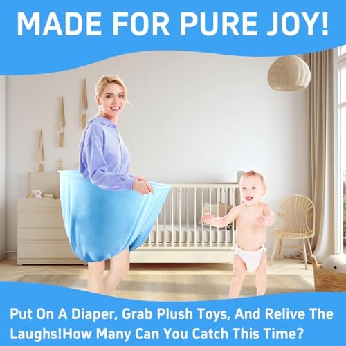 3 Pcs Baby Shower Games Set - Diaper Toss Fun Activity for Parties