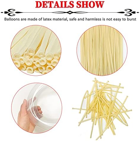 260 Clear Thickening Long Balloons 100pcs for Arch and Twisting