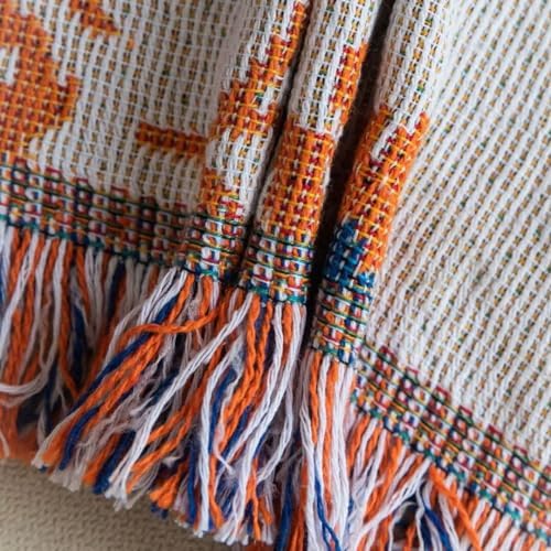 ROOMLIFE Thick Knitted Sofa Cover Slipcover Bohemian Design Blanket Universal 71x150