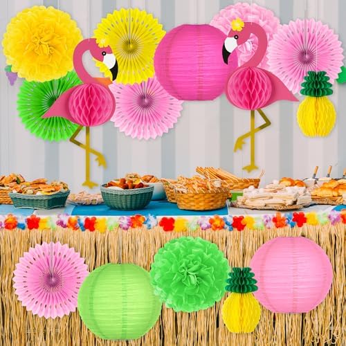 13PCS Hawaiian Party Decorations Set