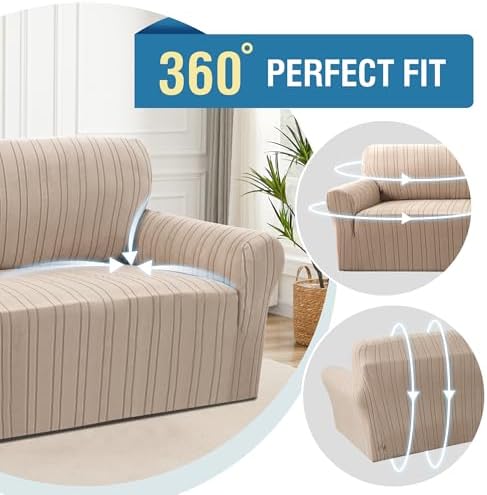 HVERSAILTEX High Stretch Sofa Slipcover 1-Piece