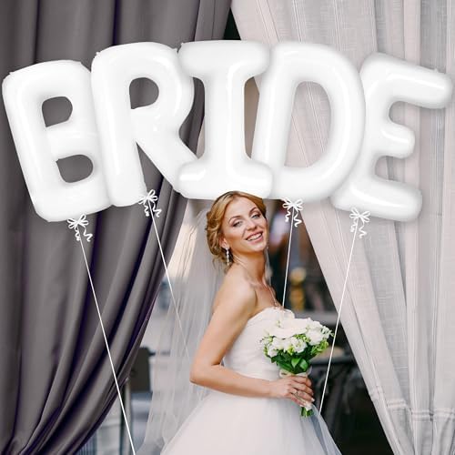 Giant Bride Balloons White 40 Inch