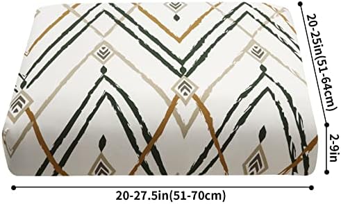 Fuloon Sofa Cushion Covers 3 PCS Green