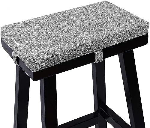 Tromlycs Rectangular Bar Stool Cushion Cover 18x95 Inches Light Grey