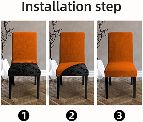 Artrello Stretch Dining Chair Slipcovers Set