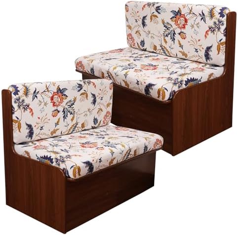 CRFATOP 2 Piece RV Dinette Cushion Slipcover Set