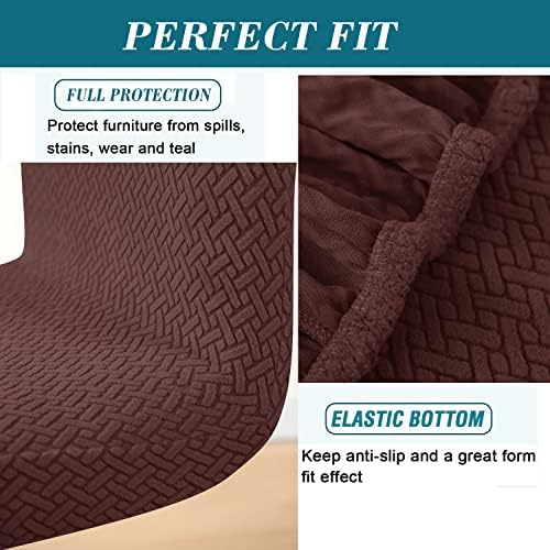Stylish Bar Stool Covers with Backs 4 Pack