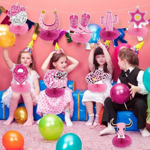 Western Cowgirl Party Decorations Lets Go Girls Centerpieces