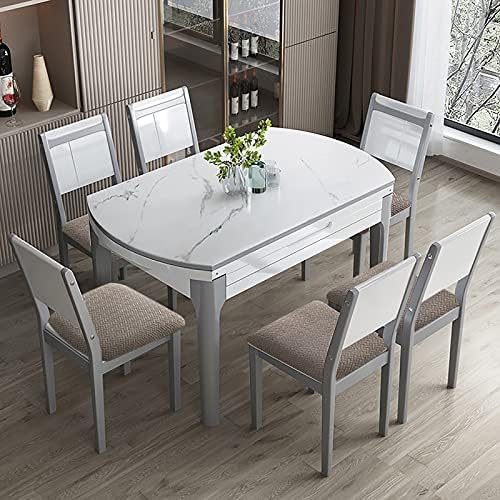 Genina Waterproof Dining Chair Covers 6 Pcs Taupe