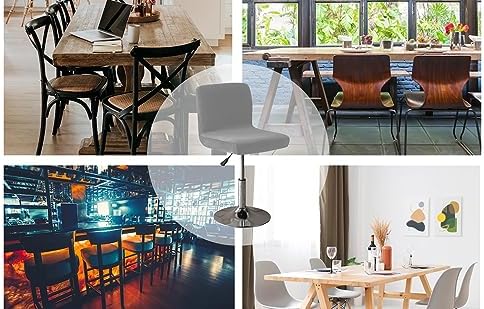 LightInTheBox Bar Stool Cover Dark Gray 2Pc