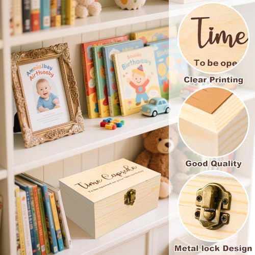 Time Capsule Box for 1st Birthday Memories