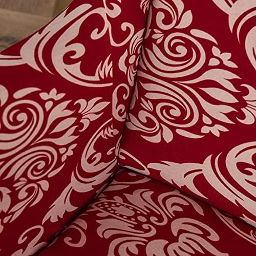 Soft Spandex Wingback Chair Covers 2 Piece Set