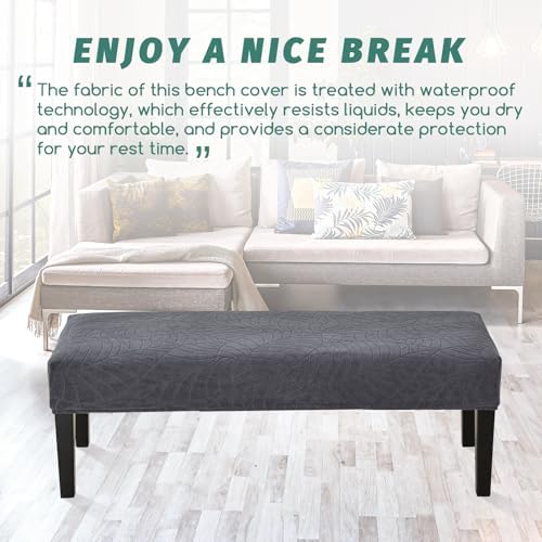 FUANGUI Waterproof Bench Cover - Dark Grey