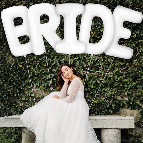 Giant Bride Balloons White 40 Inch