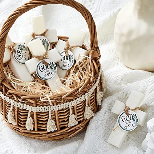 50 Pcs Cross Shaped Baptism Soap Favors