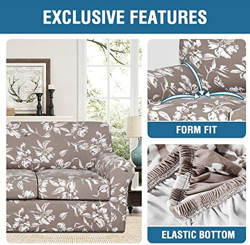 HVERSAILTEX Super Stretch 2 Piece Sofa Covers for Armchair